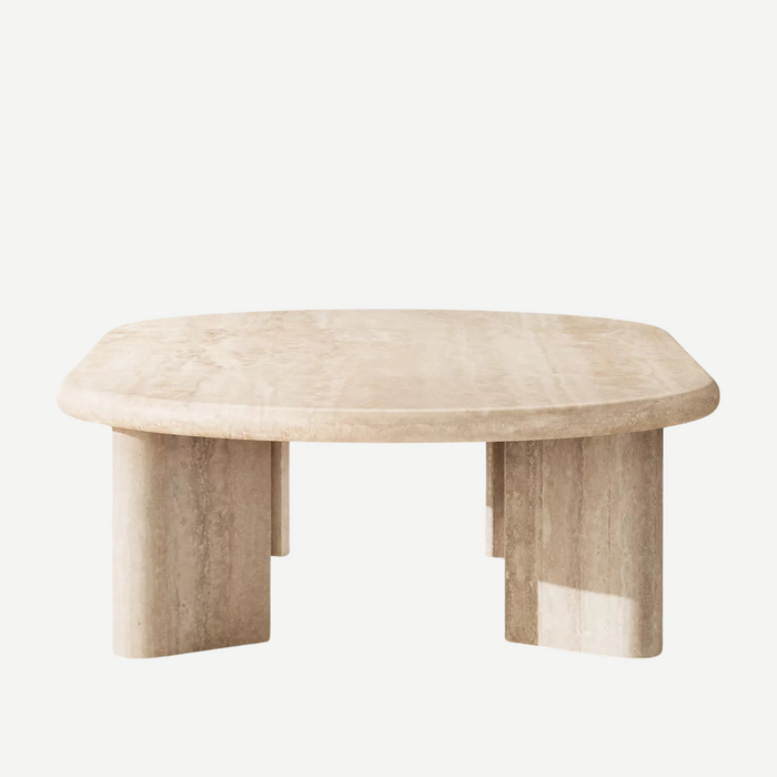 Varo Coffee Table - Travertine