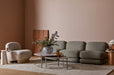 Juno Mello 4-Seater Reversible Chaise Sofa - Noyack Thyme / Clover