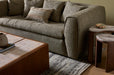 Hugo Byron 3-Seater Armless Sofa - Nougat Speckle