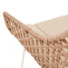 Aspen Lodge Dining Armchair - Safari Weave - Ivory