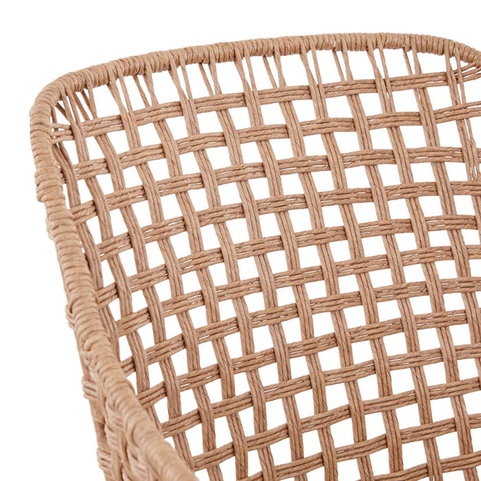 Aspen Lodge Dining Armchair - Safari Weave - Ivory