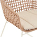 Aspen Lodge Dining Armchair - Safari Weave - Ivory