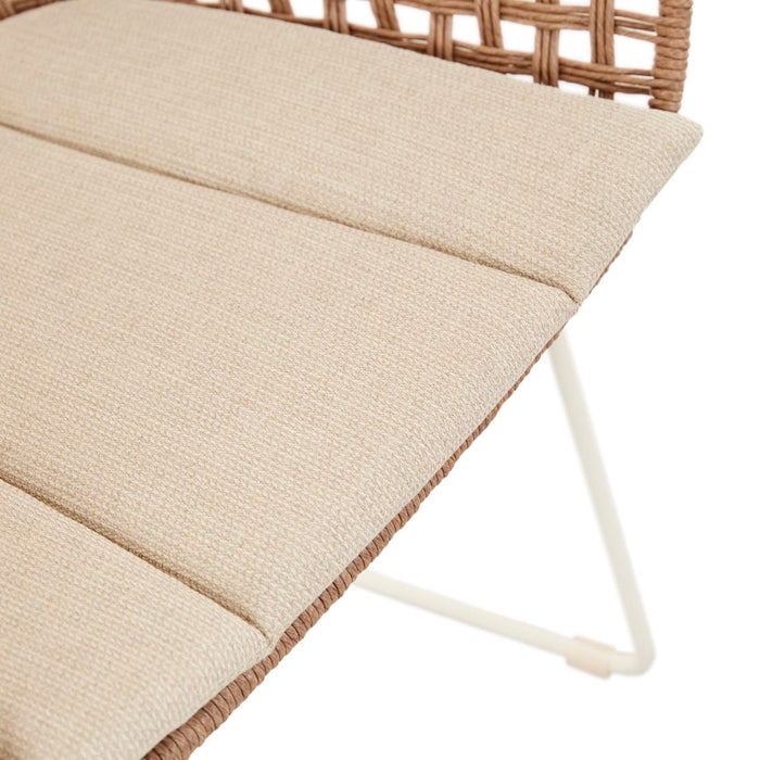 Aspen Lodge Dining Armchair - Safari Weave - Ivory