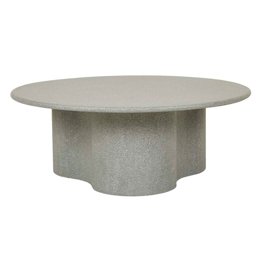 Artie Outdoor Wave Coffee Table - Sage Speckle