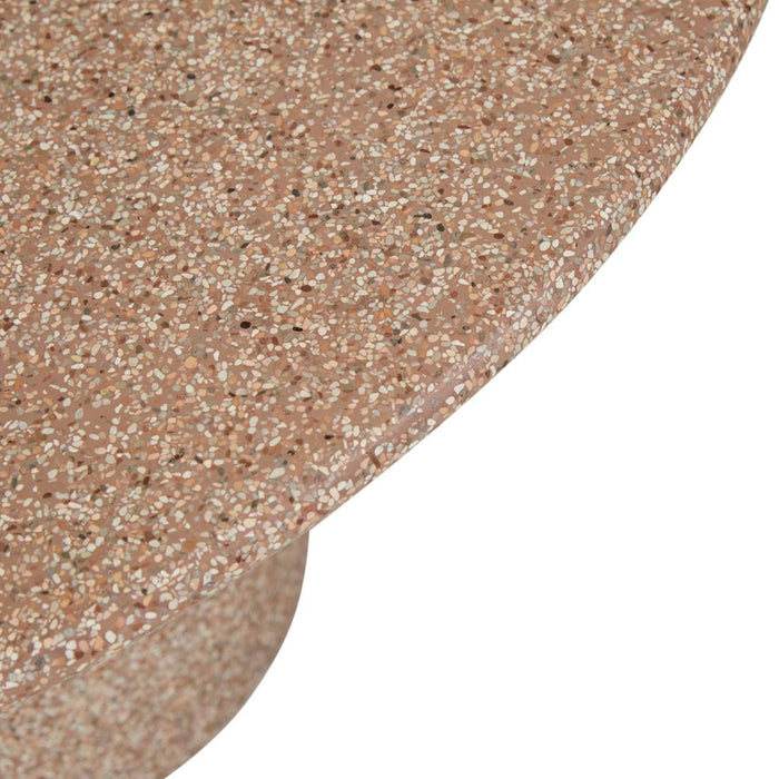 Artie Outdoor Wave Coffee Table - Terracotta Speckle