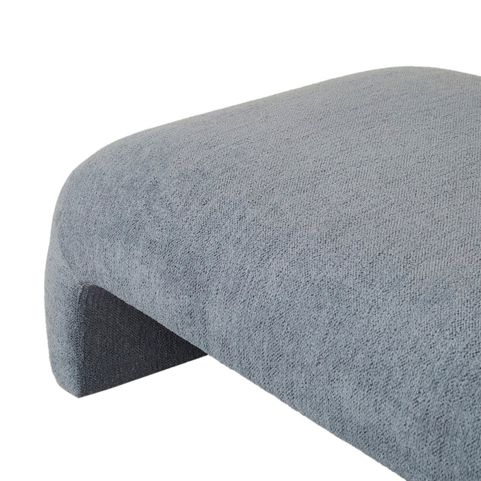 Aubury Daybed Right Arm - Vista Blue