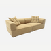 Desert Calm Sofa - Manissa Caramel, angled view