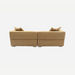 Desert Calm Sofa - Manissa Caramel, back view