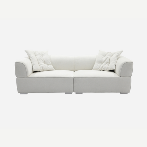 Desert Calm Sofa - Kindred Snow, front view