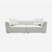 Desert Calm Sofa - Kindred Snow, front view