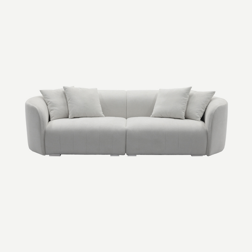 Juniper Pearl Sofa - Kindred Snow, front view