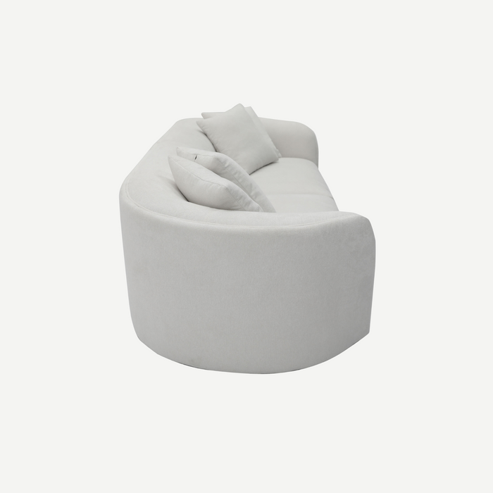 Juniper Pearl Sofa - Kindred Snow, side view