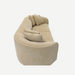 Juniper Pearl Sofa - Copeland Honey, side view