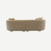 Juniper Pearl Sofa - Copeland Honey, back view
