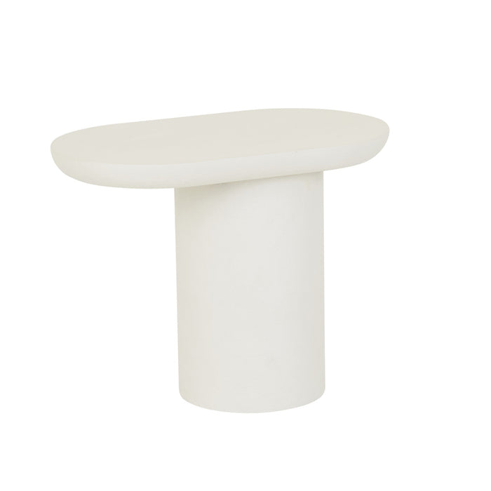Seb Pedestal Side Table - Rope