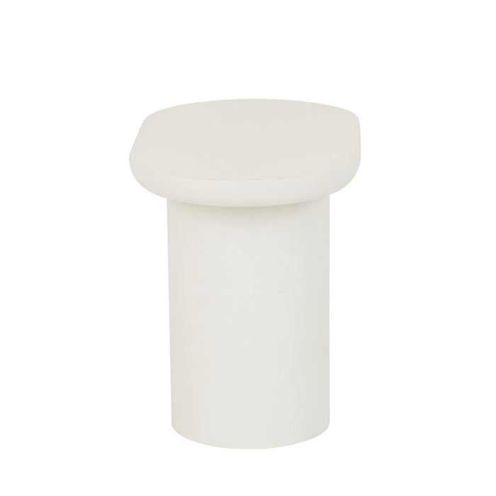 Seb Pedestal Side Table - Rope