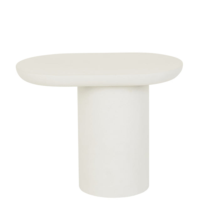 Seb Pedestal Side Table - Rope