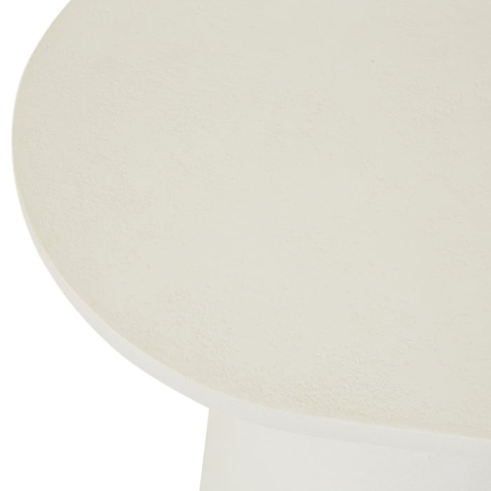 Seb Pedestal Side Table - Rope