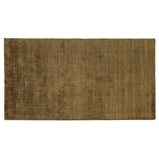Tepih Dune Rug in Olive, the whole rug shown flat on a plain background