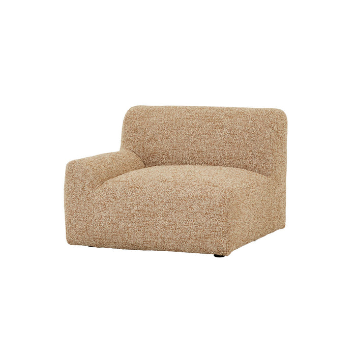 Alison 1 Seater Left Arm Sofa - Muesli