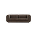 Camino Lark 3 Seater Sofa - Truffle, studio shot on a white background