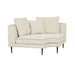 Felix Linear Corner Sofa - Glacier / Nocturne Velvet
