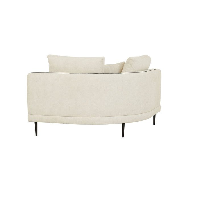 Felix Linear Corner Sofa - Glacier / Nocturne Velvet