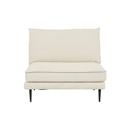 Felix Linear 1 Seater Centre Sofa - Glacier / Nocturne Velvet