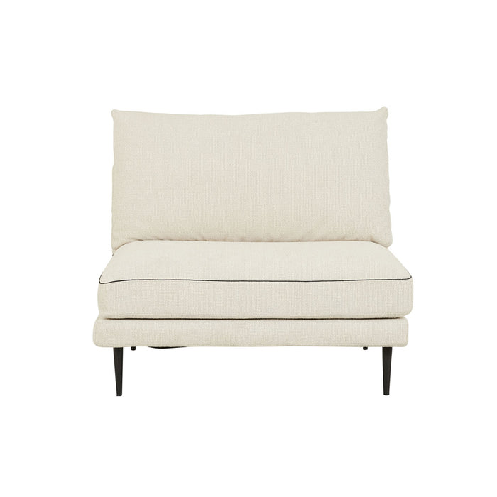 Felix Linear 1 Seater Centre Sofa - Glacier / Nocturne Velvet