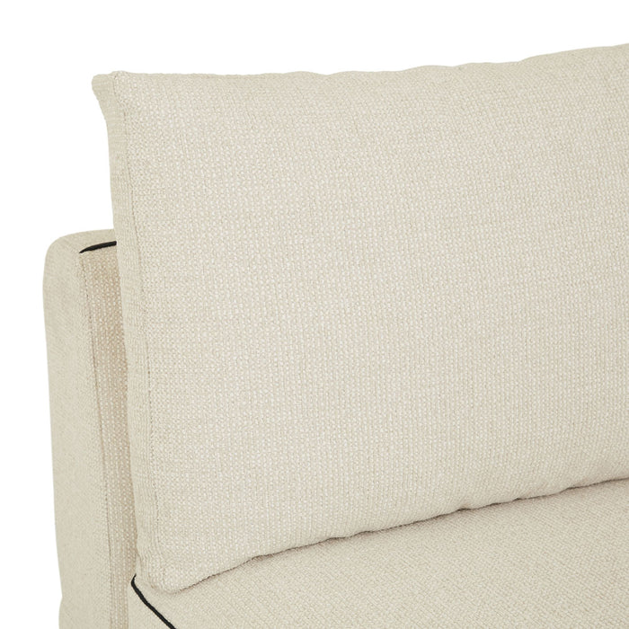 Felix Linear 1 Seater Centre Sofa - Glacier / Nocturne Velvet