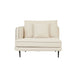 Felix Linear 1 Seater Left Arm Sofa - Glacier / Nocturne Velvet