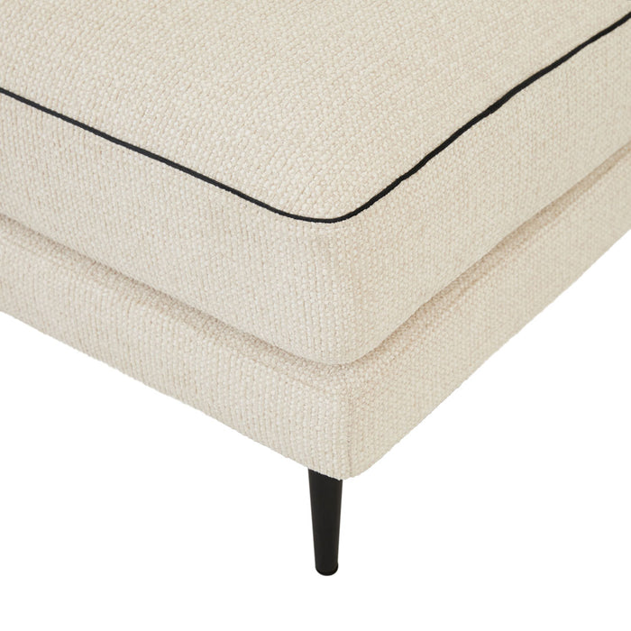 Felix Linear 1 Seater Left Arm Sofa - Glacier / Nocturne Velvet