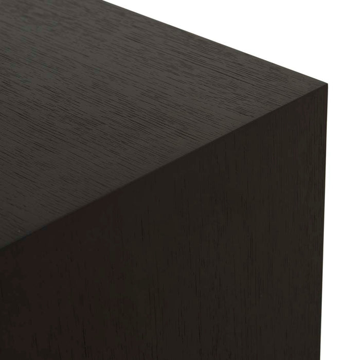 Felix Orbit Side Table - Matt Black Ash