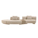 Felix Orbit Side Table - Buttermilk Oak