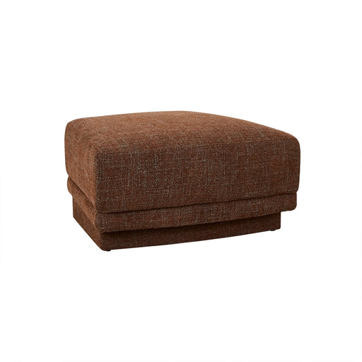 Felix Orbit Wedge Ottoman - Auburn Weave