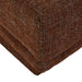 Felix Orbit Wedge Ottoman - Auburn Weave