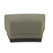 Felix Orbit Wedge Ottoman - Moss Tweed / Matt Black Ash