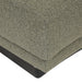 Felix Orbit Wedge Ottoman - Moss Tweed / Matt Black Ash