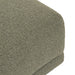 Felix Orbit Wedge Ottoman - Moss Tweed / Matt Black Ash