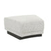 Felix Orbit Wedge Ottoman - Ore Speckle / Matt Black Ash