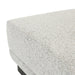 Felix Orbit Wedge Ottoman - Ore Speckle / Matt Black Ash