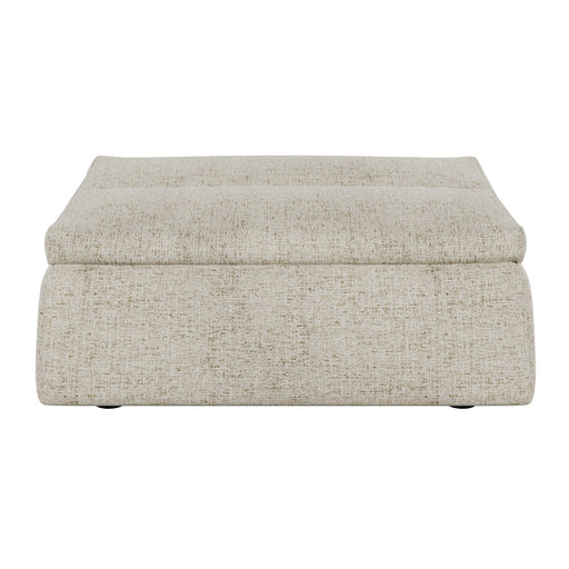 Hugo Byron Ottoman - Nougat Speckle