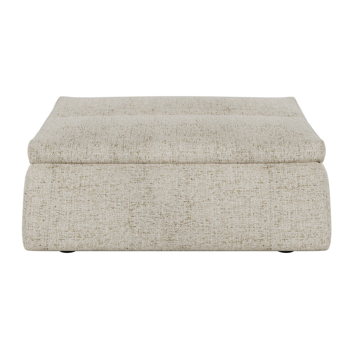 Hugo Byron Ottoman - Nougat Speckle