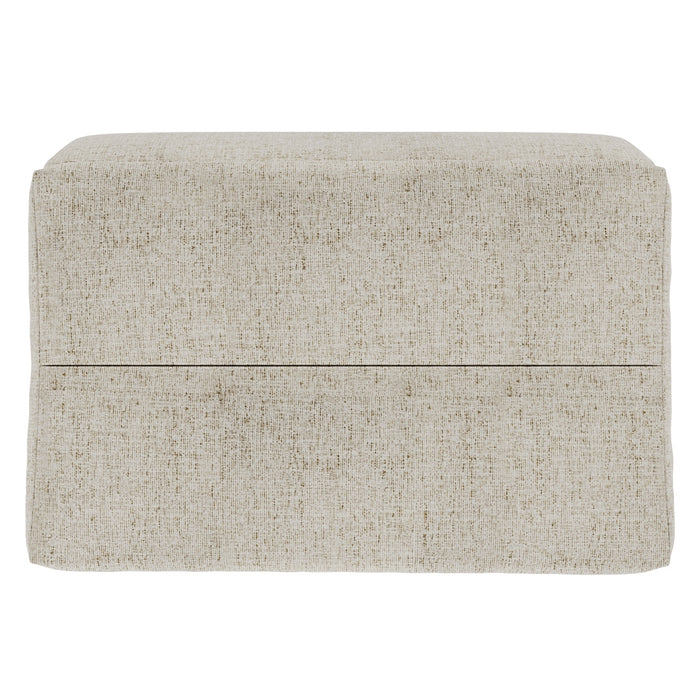 Hugo Byron Ottoman - Nougat Speckle