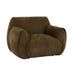 Hugo Rue 1 Seater Sofa - Poker Chestnut, studio shot on a white background