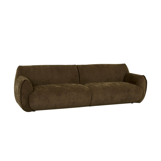 Hugo Rue 4 Seater Sofa - Poker Chestnut, studio shot on a white background