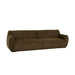 Hugo Rue 4 Seater Sofa - Poker Chestnut, studio shot on a white background