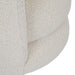 Hugo Vera Swivel 1 Seater Sofa - Oat Boucle, close-up detail