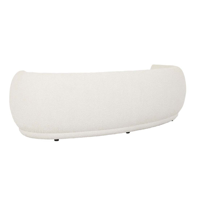 Hugo Vera 4 Seater Sofa - Oat Boucle, studio shot on a white background