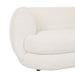 Hugo Vera 4 Seater Sofa - Oat Boucle, close-up detail